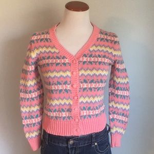 Vintage knitted cardigan
